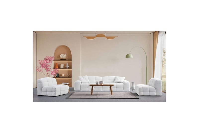 Buddy Fåtölj - Vit - Möbler - Stolar & fåtöljer - Fåtölj - Fåtölj utan armstöd