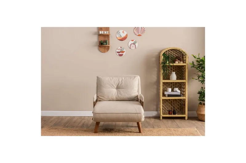 Canelo Bäddfåtölj - Cream - Möbler - Soffa - Bäddsoffa