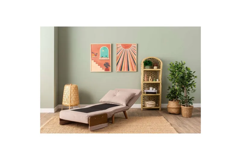 Canelo Bäddfåtölj - Mink - Möbler - Soffa - Bäddsoffa