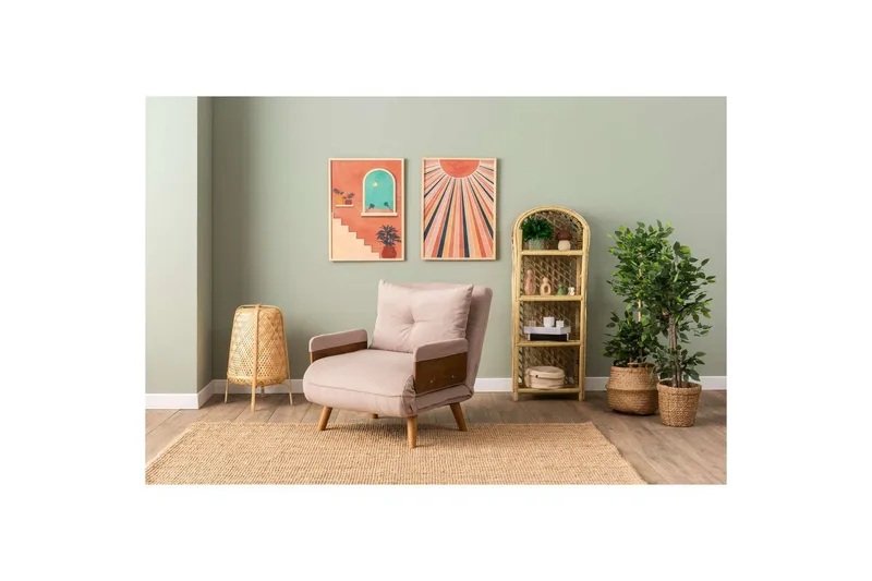 Canelo Bäddfåtölj - Mink - Möbler - Soffa - Bäddsoffa