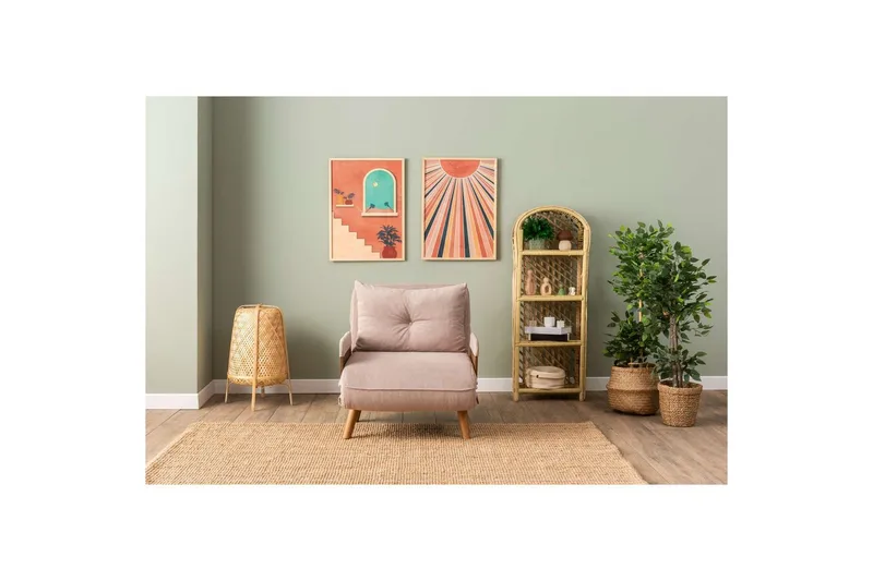 Canelo Bäddfåtölj - Mink - Möbler - Soffa - Bäddsoffa