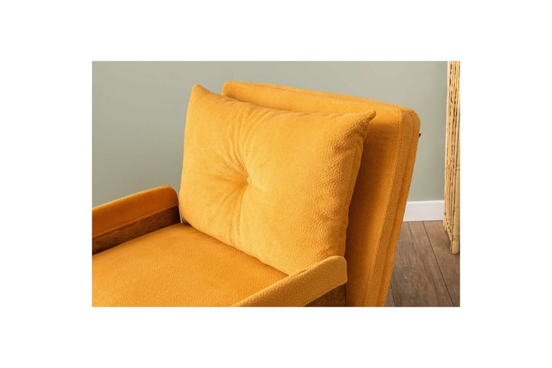 Canelo Bäddfåtölj - Senapsgul Gul - Möbler - Soffa - Bäddsoffa