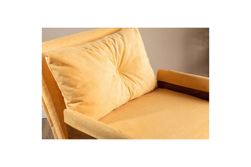 Canelo Bäddfåtölj - Senapsgul Gul - Möbler - Soffa - Bäddsoffa