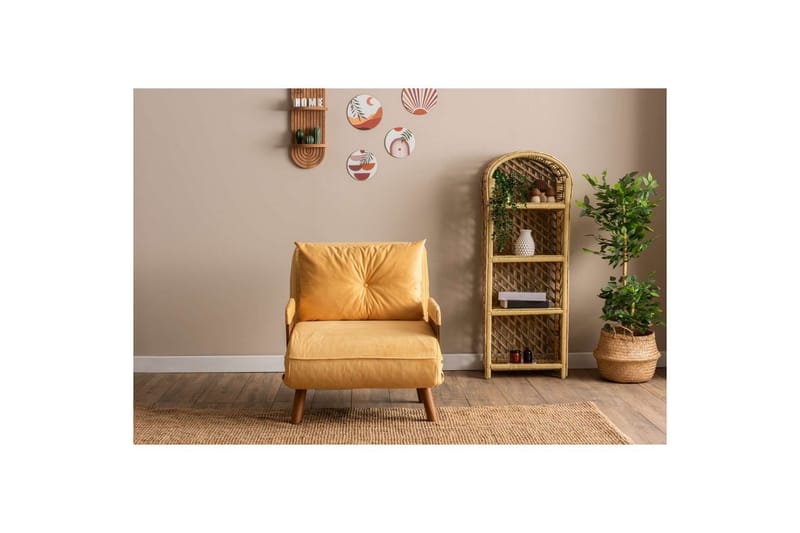 Canelo Bäddfåtölj - Senapsgul Gul - Möbler - Soffa - Bäddsoffa