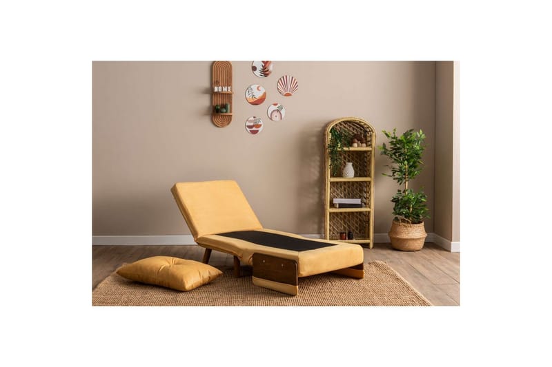 Canelo Bäddfåtölj - Senapsgul Gul - Möbler - Soffa - Bäddsoffa