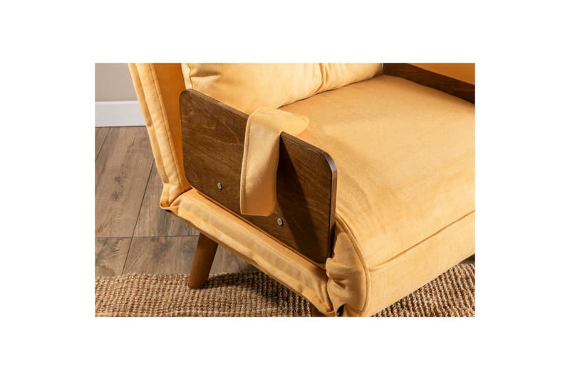 Canelo Bäddfåtölj - Senapsgul Gul - Möbler - Soffa - Bäddsoffa