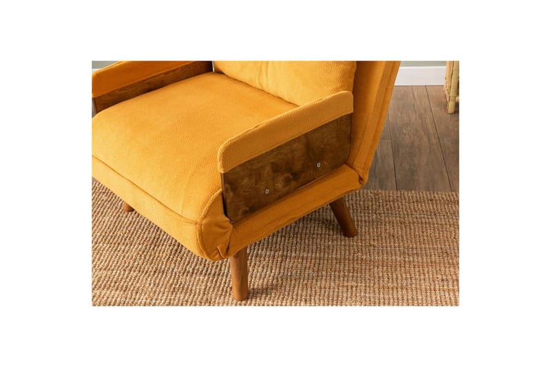 Canelo Bäddfåtölj - Senapsgul Gul - Möbler - Soffa - Bäddsoffa