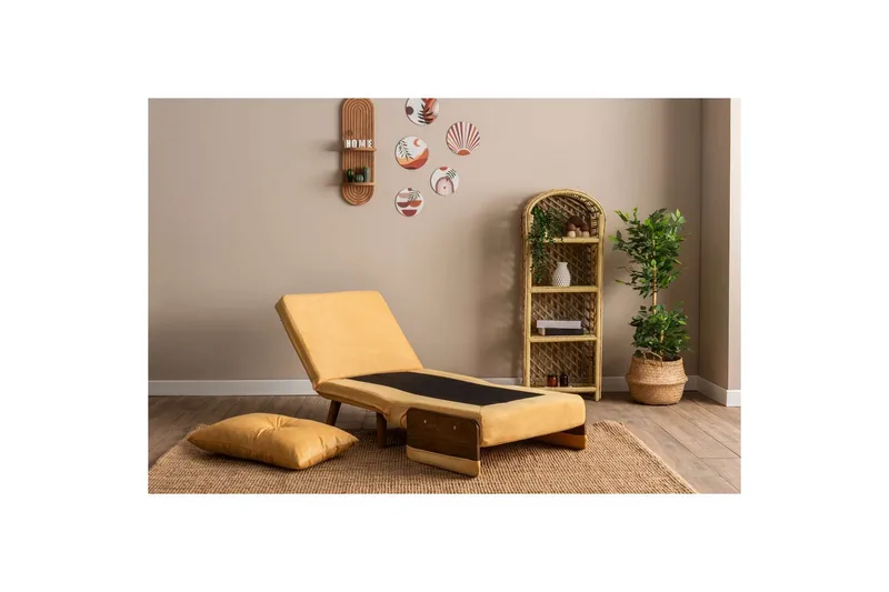 Canelo Bäddfåtölj - Senapsgul Gul - Möbler - Soffa - Bäddsoffa