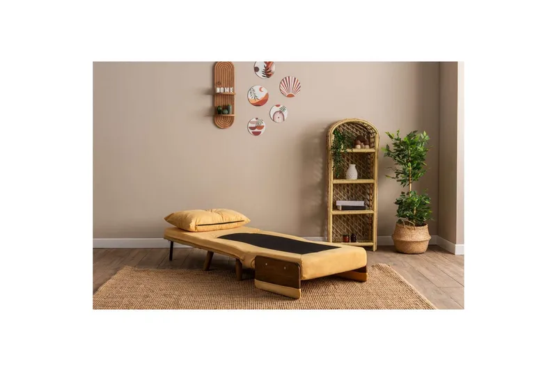 Canelo Bäddfåtölj - Senapsgul Gul - Möbler - Soffa - Bäddsoffa