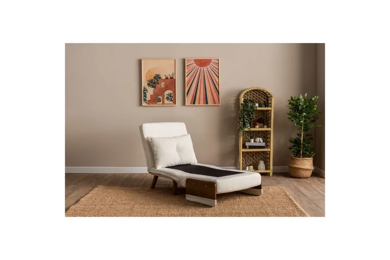 Canelo Bäddfåtölj - Vit - Möbler - Soffa - Bäddsoffa