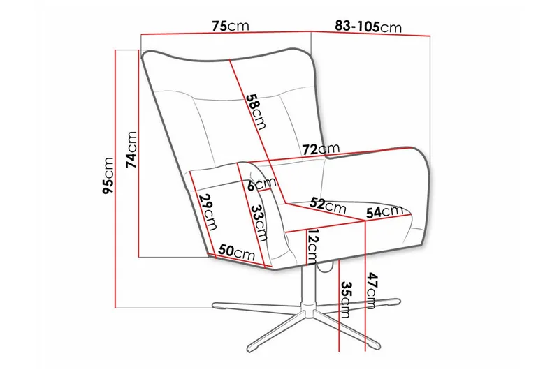 Carney Fåtölj beige - Möbler - Stolar & fåtöljer - Fåtölj