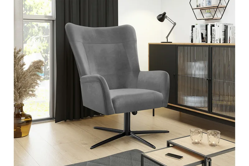 Carney Fåtölj Grey - Möbler - Stolar & fåtöljer - Fåtölj