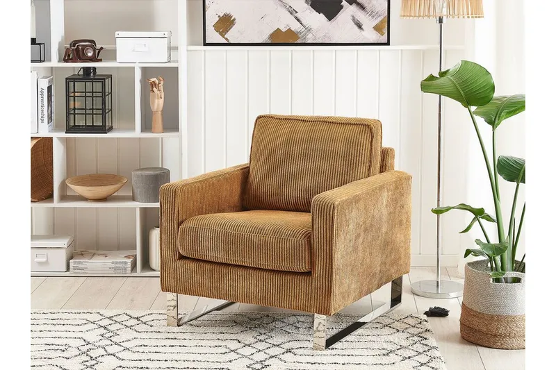 Cartland Fåtölj - Manchester/Ljusbrun - Möbler - Stolar & fåtöljer - Fåt ölj