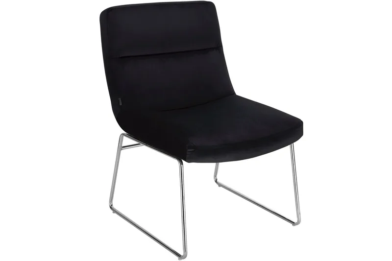 Castlegar Loungefåtölj - Svart - Möbler - Stolar & fåtöljer - Fåtölj