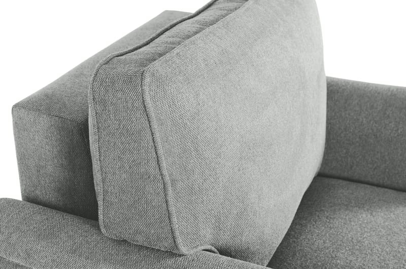 Chaiselounge Howard Watford Deluxe - Grå - Grå - Möbler - Stolar & fåtöljer - Fåtölj - Schäslongfåtölj & divanfåtölj