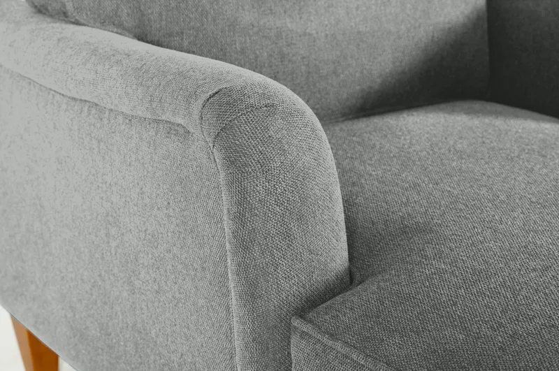 Chaiselounge Howard Watford Deluxe - Grå - Grå - Möbler - Stolar & fåtöljer - Fåtölj - Schäslongfåtölj & divanfåtölj