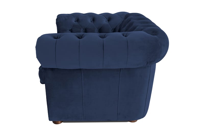 Chesterfield Deluxe Fåtölj - Marinblå - Möbler - Stolar & fåtöljer - Fåtölj - Chesterfield fåtölj