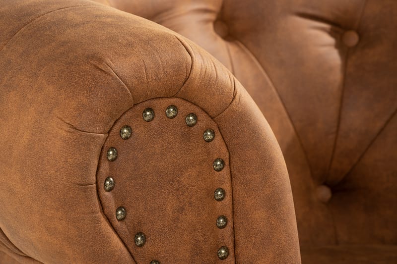 Castelano Fåtölj - Beige - Möbler - Stolar & fåtöljer - Fåtölj - Chesterfield fåtölj