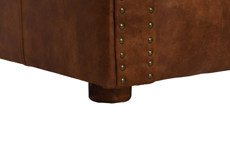 Chesterfield Deluxe Fåtölj - Brun - Möbler - Stolar & fåtöljer - Fåtölj - Chesterfield fåtölj