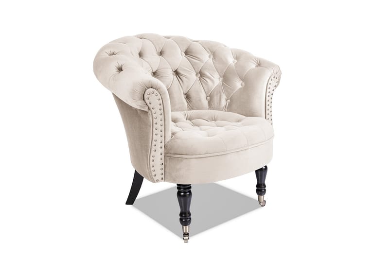 Chesterfield Ludovic Fåtölj - Beige - Möbler - Stolar & fåtöljer - Fåtölj - Chesterfield fåtölj