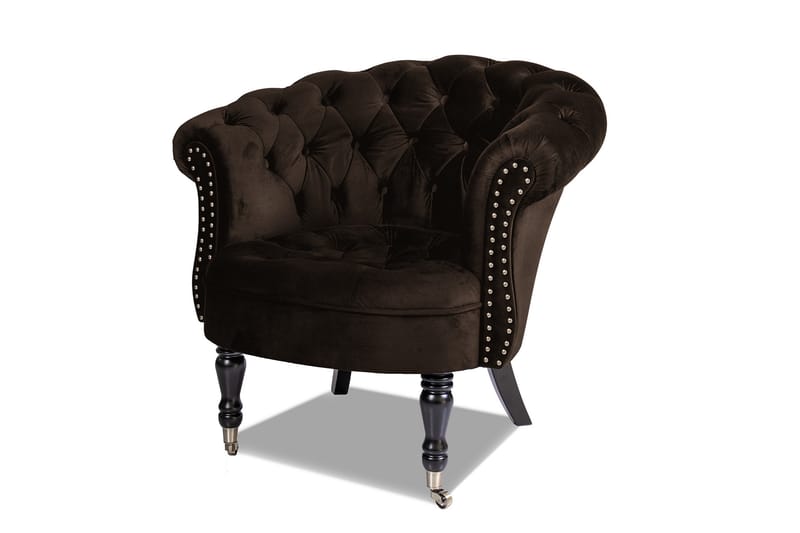 Chesterfield Ludovic Fåtölj - Brun - Möbler - Stolar & fåtöljer - Fåtölj - Chesterfield fåtölj