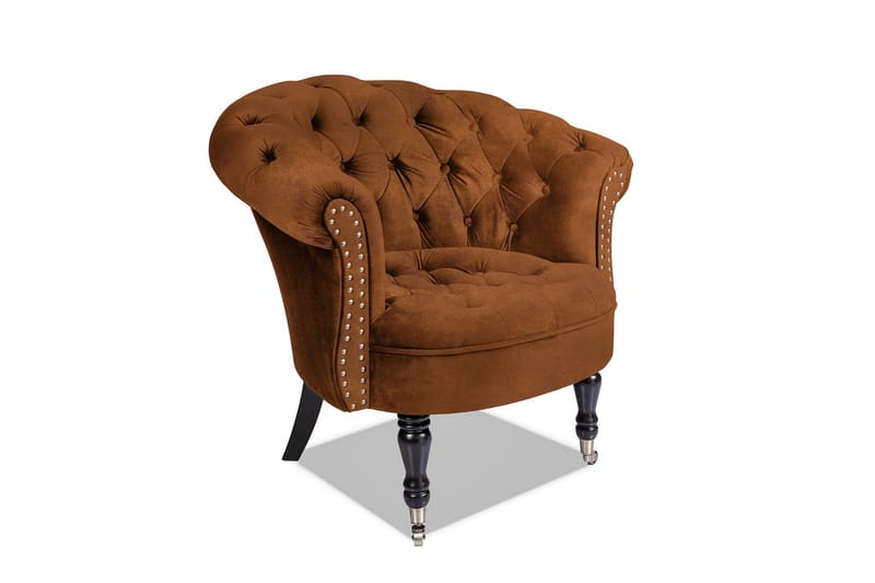 Chesterfield Ludovic Fåtölj - Cognac - Möbler - Stolar & fåtöljer - Fåtölj - Chesterfield fåtölj