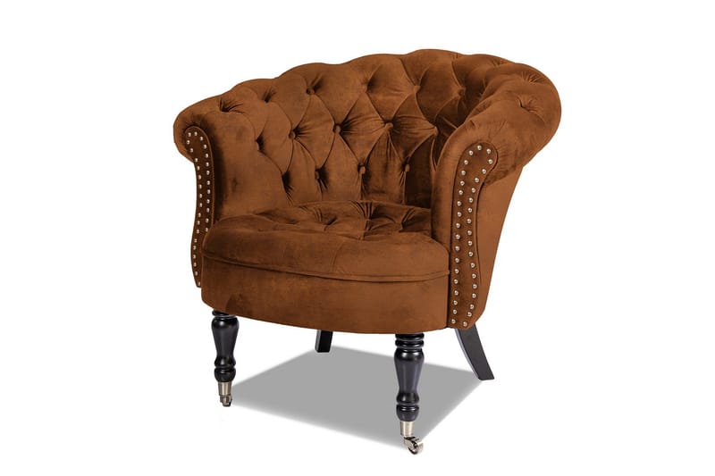 Chesterfield Ludovic Fåtölj - Cognac - Möbler - Stolar & fåtöljer - Fåtölj - Chesterfield fåtölj