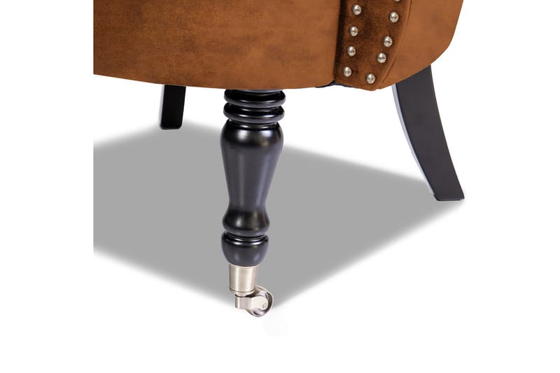 Chesterfield Ludovic Fåtölj - Cognac - Möbler - Stolar & fåtöljer - Fåtölj - Chesterfield fåtölj