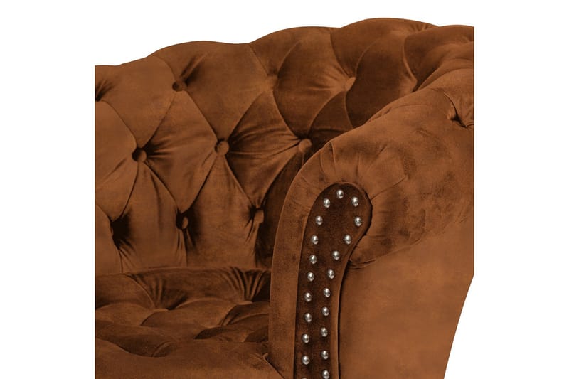 Chesterfield Ludovic Fåtölj - Cognac - Möbler - Stolar & fåtöljer - Fåtölj - Chesterfield fåtölj