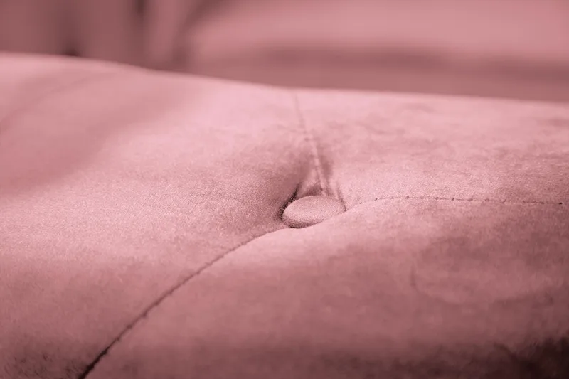 Chesterfield Lyx Fåtölj - Rosa Sammet - Möbler - Stolar & fåtöljer - Fåtölj - Chesterfield fåtölj