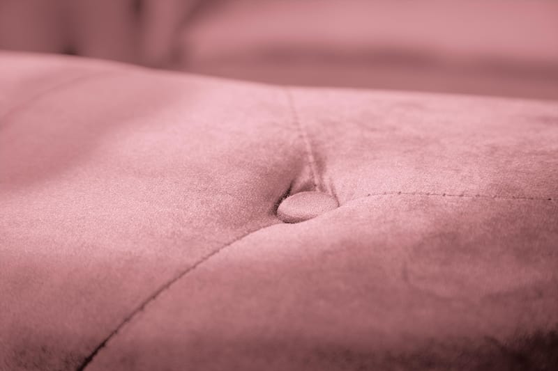 Chesterfield Lyx Fåtölj - Rosa Sammet - Möbler - Stolar & fåtöljer - Fåtölj - Chesterfield fåtölj