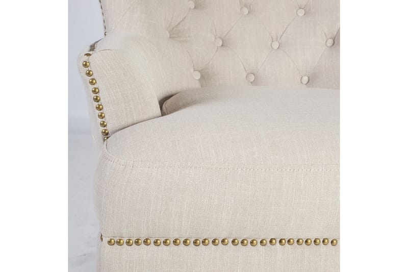 Fåtölj Holmes 79x85xh98 cm Beige - Möbler - Stolar & fåtöljer - Fåtölj - Chesterfield fåtölj