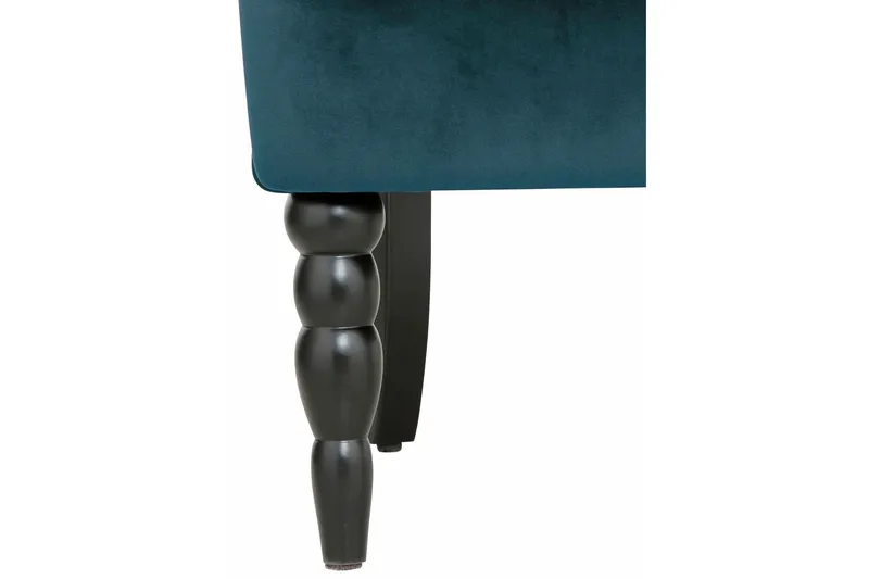 Naoki Sammetsfåtölj - Grön - Möbler - Stolar & fåtöljer - Fåtölj - Chesterfield fåtölj