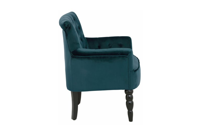 Naoki Sammetsfåtölj - Grön - Möbler - Stolar & fåtöljer - Fåtölj - Chesterfield fåtölj