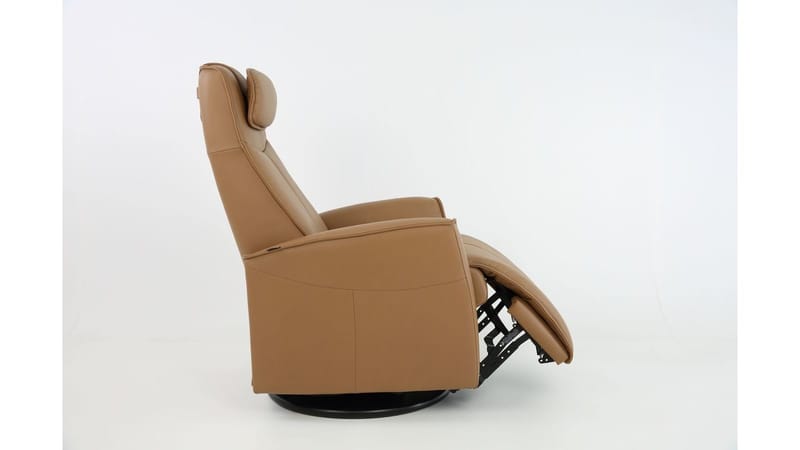 Clashan Hjellegjerde Reclinerfåtölj Elektrisk - Brun - Möbler - Stolar & fåtöljer - Fåtölj - Biofåtölj & reclinerfåtölj