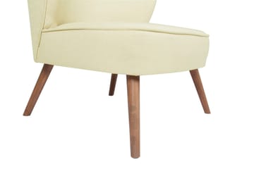 Clivocast Fåtölj med Armstöd - Beige - Möbler - Stolar & fåtöljer - Fåtölj - Fåtölj utan armstöd