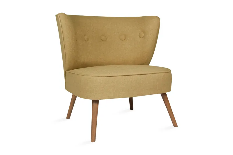 Clivocast Fåtölj med Armstöd, Brun