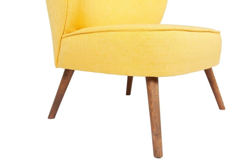 Clivocast Fåtölj med Armstöd - Gul - Möbler - Stolar & fåtöljer - Fåtölj
