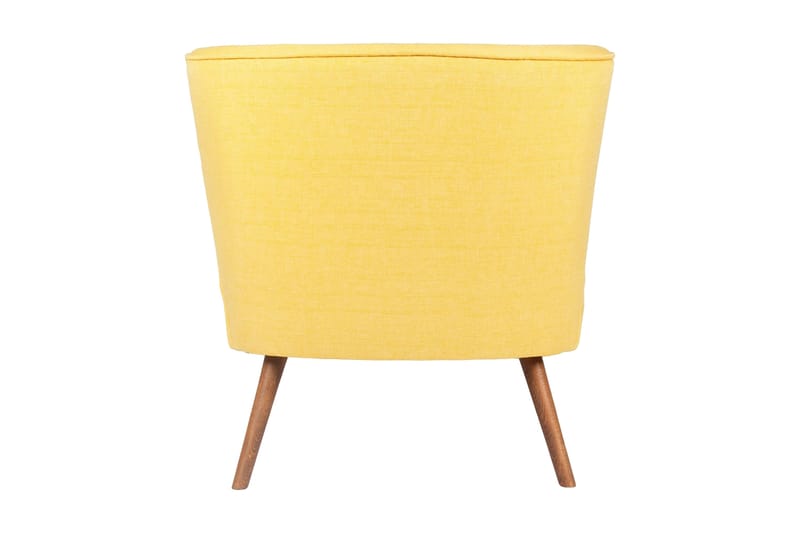 Clivocast Fåtölj med Armstöd - Gul - Möbler - Stolar & fåtöljer - Fåtölj