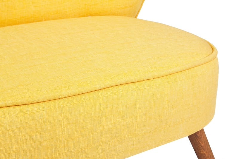 Clivocast Fåtölj med Armstöd - Gul - Möbler - Stolar & fåtöljer - Fåtölj