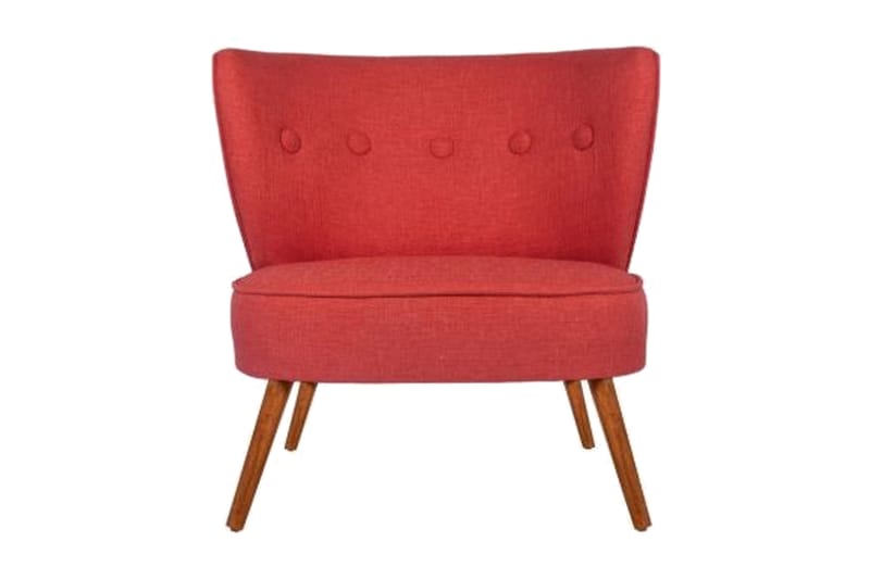 Clivocast Fåtölj med Armstöd - Röd - Möbler - Stolar & fåtöljer - Fåtölj