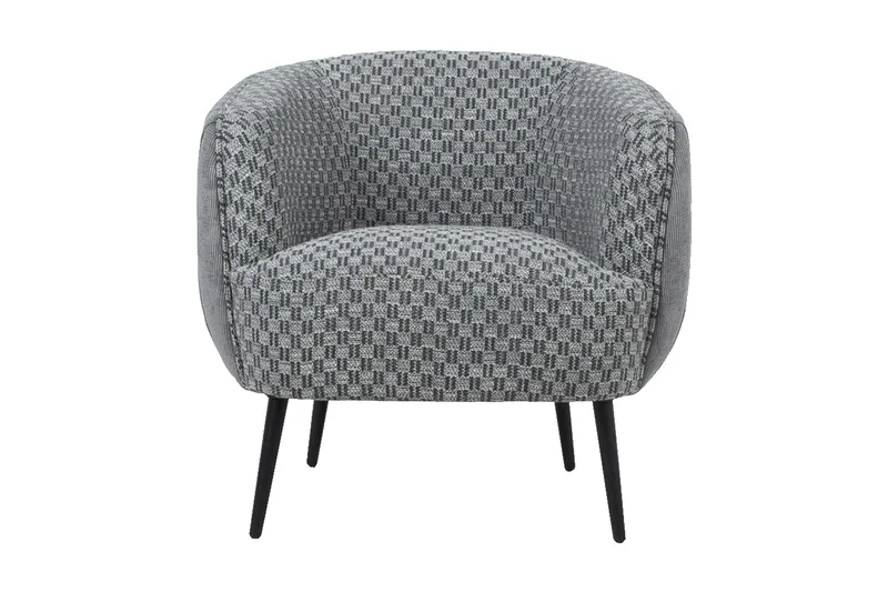 Accent Fåtölj Grå - Möbler - Stolar & fåtöljer - Fåtölj - Clubfåtölj