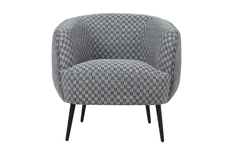 Accent Fåtölj Grå - Möbler - Stolar & fåtöljer - Fåtölj - Clubfåtölj