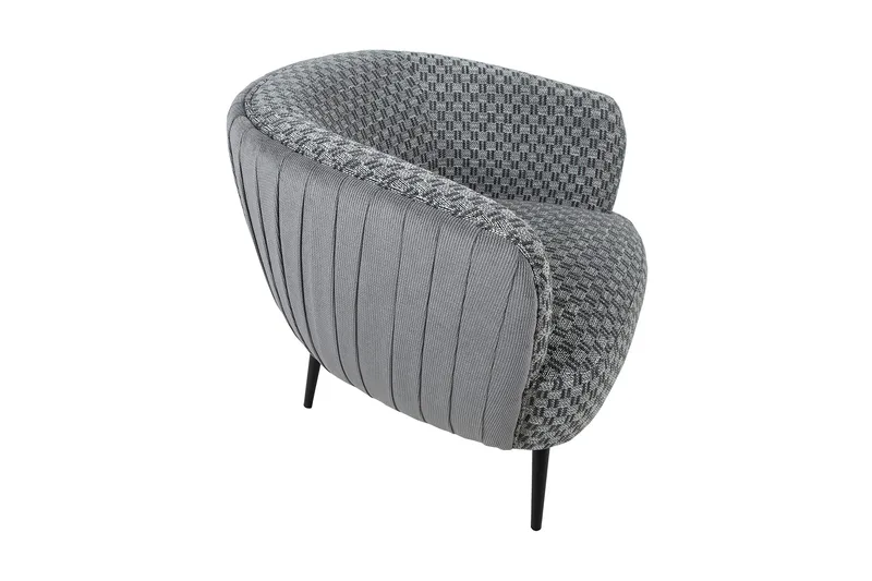 Accent Fåtölj Grå - Möbler - Stolar & fåtöljer - Fåtölj - Clubfåtölj