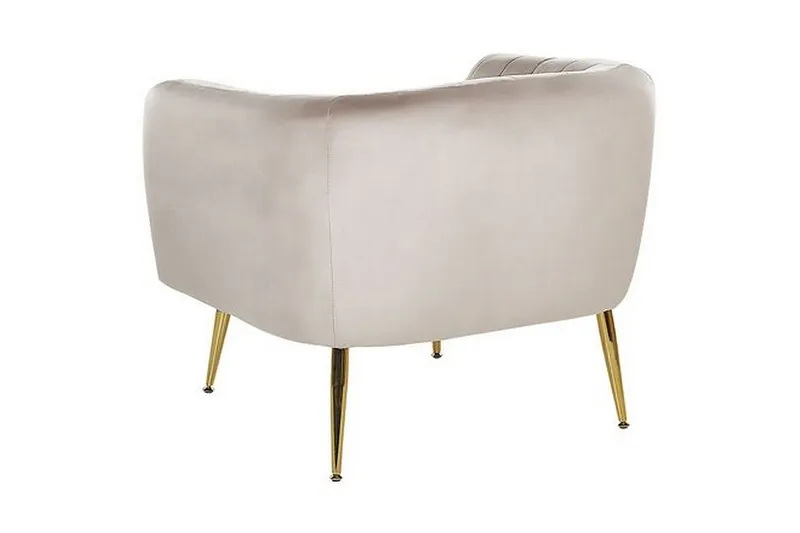 Amania Fåtölj - Sammet/Grå - Möbler - Stolar & fåtöljer - Fåtölj