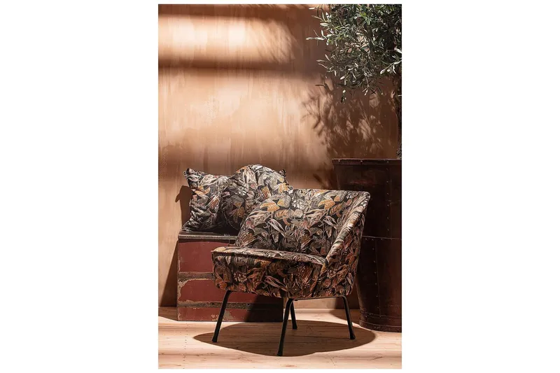 Bastien Fåtölj - Sammet/Svart - Möbler - Stolar & fåtöljer - Fåtölj - Clubfåtölj