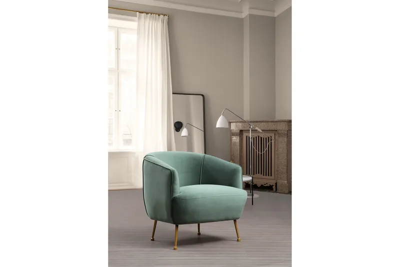 Bramelia Fåtölj - Grön - Möbler - Stolar & fåtöljer - Fåtölj - Clubfåtölj