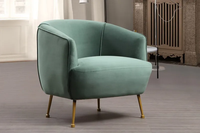 Bramelia Fåtölj - Grön - Möbler - Stolar & fåtöljer - Fåtölj - Clubfåtölj