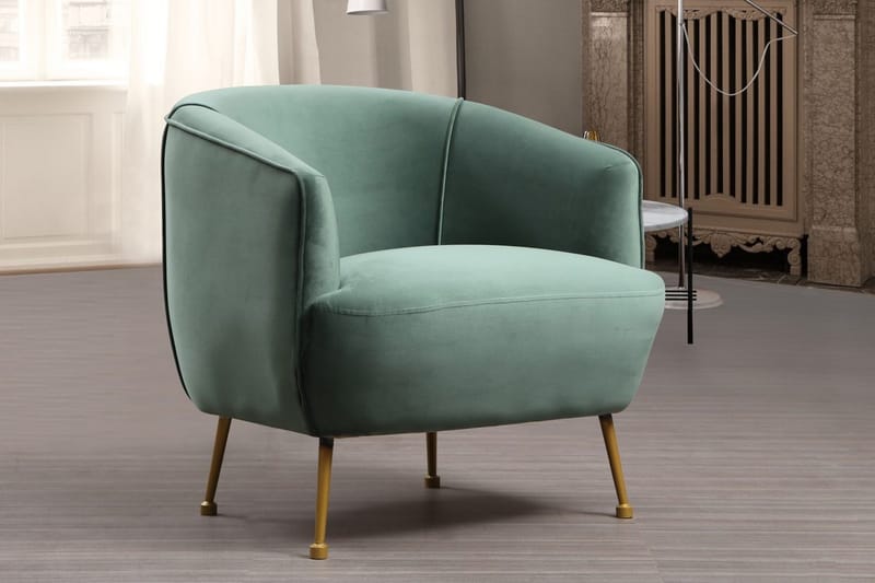 Bramelia Fåtölj - Grön - Möbler - Stolar & fåtöljer - Fåtölj - Clubfåtölj