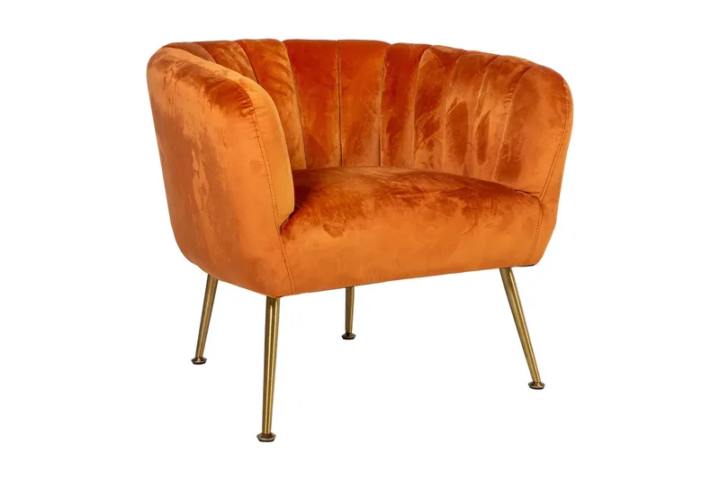 Fåtölj Tucker 78x71xh69cm Röd - Möbler - Stolar & fåtöljer - Fåtölj - Clubfåtölj